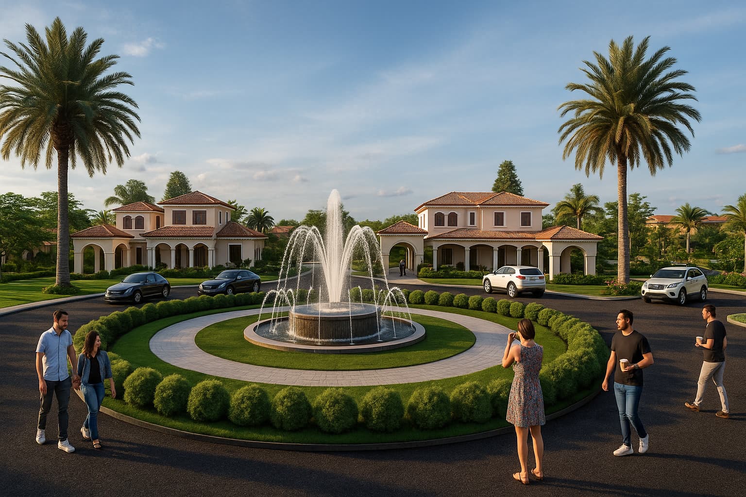 Farmora Club Entrance - Grand Entry Gate